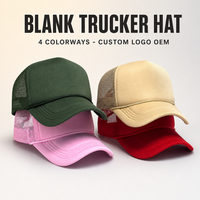 Casquette de baseball trucker vierge personnalisable, avec face en mousse et dos en maille, fermeture snapback, visière incurvée réglable, unisexe, vente en gros, OEM, faible MOQ