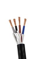 Kabel Daya Fleksibel Beruntai PVC H05VV-F RVV 300/500V |   Konduktor Tembaga Bebas Oksigen 2/3/4/5 Inti untuk Peralatan Rumah Tangga