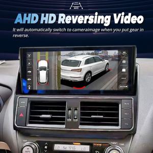 Reproductor Multimedia Android 15 de 12.3 Pulgadas para Toyota Land Cruiser Prado LC150 2014-2017, Estéreo para Auto, GPS, Carplay, Navegación, Radio - Product Image 5