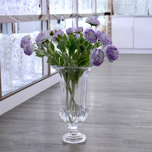 <span class=keywords><strong>Vase</strong></span> à fleurs moderne <span class=keywords><strong>en</strong></span> cristal épais <span class=keywords><strong>de</strong></span> luxe léger à <span class=keywords><strong>pied</strong></span> haut pour mariage et décoration intérieure, <span class=keywords><strong>grand</strong></span> <span class=keywords><strong>vase</strong></span> à fleurs - Product Image 5