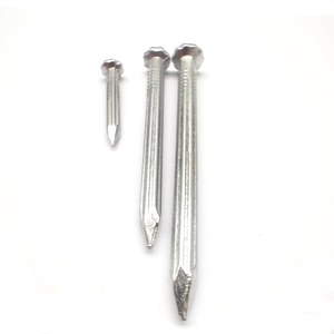 Clous en béton galvanisé sur mesure et clous pour murs en briques pour le marché indien, certifiés CE pour équipements industriels, service OEM - Product Image 1