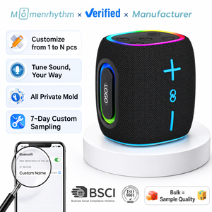Altavoz Bluetooth Portátil K17 con Luz RGB Personalizable, Video TWS, Bajos Profundos, Audio HiFi, Directo <span class=keywords><strong>de</strong></span> Fábrica, para Viajes y Campamentos al Aire Libre - Product Image 1