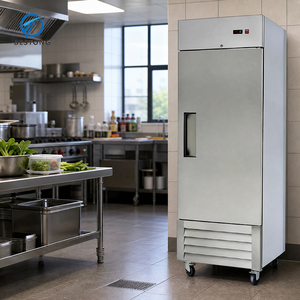 Réfrigérateur vertical intelligent en acier inoxydable <span class=keywords><strong>avec</strong></span> refroidissement par air, écran <span class=keywords><strong>tactile</strong></span> et surveillance à distance pour le stockage médical en pharmacie - Product Image 4