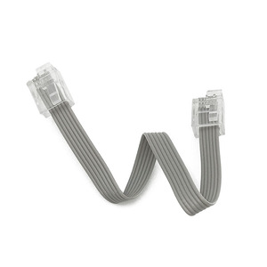 Graues flexibles <span class=keywords><strong>Kabel</strong></span> RJ12 RJ11 RJ25 6 P6C Kompatibel mit LeGo <span class=keywords><strong>EV3</strong></span>-Datenkabel DIY 25CM - Product Image 4