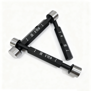 7H 8H hoge nauwkeurigheid roestvrijstalen plugmeter dubbele kop inspectietool voor binnen-en buitendiameter en spotgatanalyse - Product Image 4