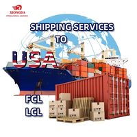 Service de logistique maritime FCL/LCL pour le transport de marchandises volumineuses, approuvé par Amazon SPN, fret maritime de la Chine vers les États-Unis, agent d'expédition entrante FBA