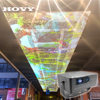 Nouvelle série de murs de projection interactifs, écrans de projection holographique, projecteurs laser adaptés aux centres commerciaux