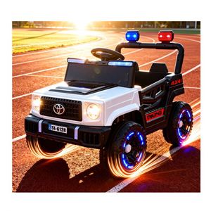 Coche Eléctrico de Aprendizaje para Niños con Doble Motor de 6V4Ah, Modo Temprano, Dirección con Manillar, Control Remoto por Teléfono, Volante de Plástico Duradero - Product Image 3