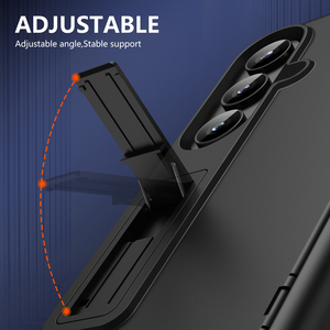 Funda OMEVE con soporte delgado para Samsung Galaxy Z <span class=keywords><strong>Fold</strong></span> 7 Fold7 Fold6 5 5G <span class=keywords><strong>Fold</strong></span> <span class=keywords><strong>4</strong></span> 3 <span class=keywords><strong>Protector</strong></span> de pantalla incorporado Funda protectora con bisagra - Product Image 3