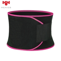 Ceinture de compression abdominale respirante Menics OEM/ODM, ceinture de soutien lombaire, adaptée aux hommes et aux femmes pour le fitness et la course à pied