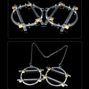 Pinzas Metálicas Dentadas de Alta Resistencia para Pecho, Compresión SM, Clip Ajustable para Pezones, Juguetes Sexuales de Bondage para Mujer, Venta al por Mayor - Product Image 5
