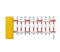 Barrière automatique à bras droit BS-306, contrôle IP55, acier peint, servomoteur à entraînement harmonique, anti-collision pour parking