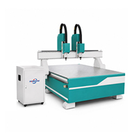 Máquina Router CNC de Doble Husillo Jinan Mosencnc 1325 con Husillos Independientes de Alto Rendimiento para Procesamiento de Paneles de Madera