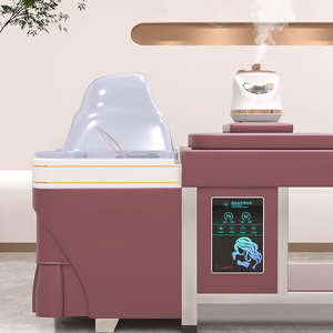 เก้าอี้นวด<span class=keywords><strong>แชมพู</strong></span><span class=keywords><strong>แชมพู</strong></span>เครื่องอบไอน้ำอุปกรณ์สปาหัวสไตล์<span class=keywords><strong>ญี่ปุ่น</strong></span>สำหรับมืออาชีพดีไซน์ทันสมัย - Product Image 4