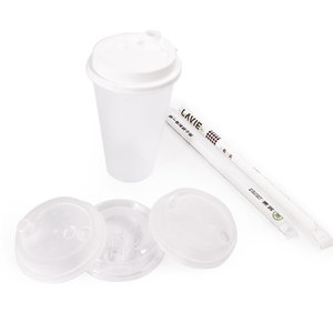 Custom printed de vasos de plastico desechables de 16oz 500ml disposable PPplastic juice cup for bubble tea cup