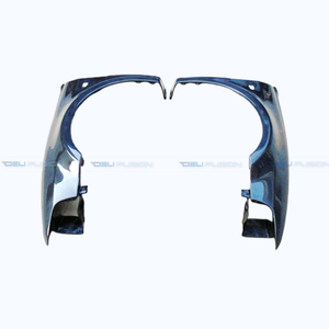 Pour Mitsubishi Lancer EVO 5 6 CP9A 1998-1999, garde-boue avant en fibre de carbone, pièces de carrosserie automobile - Product Image 2