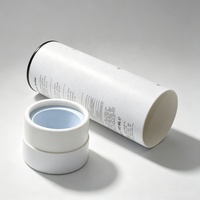 Boîte cylindrique rigide en papier pour emballage de parfum de luxe, sérum de soin et cosmétiques, avec insert en EVA et logo personnalisé
