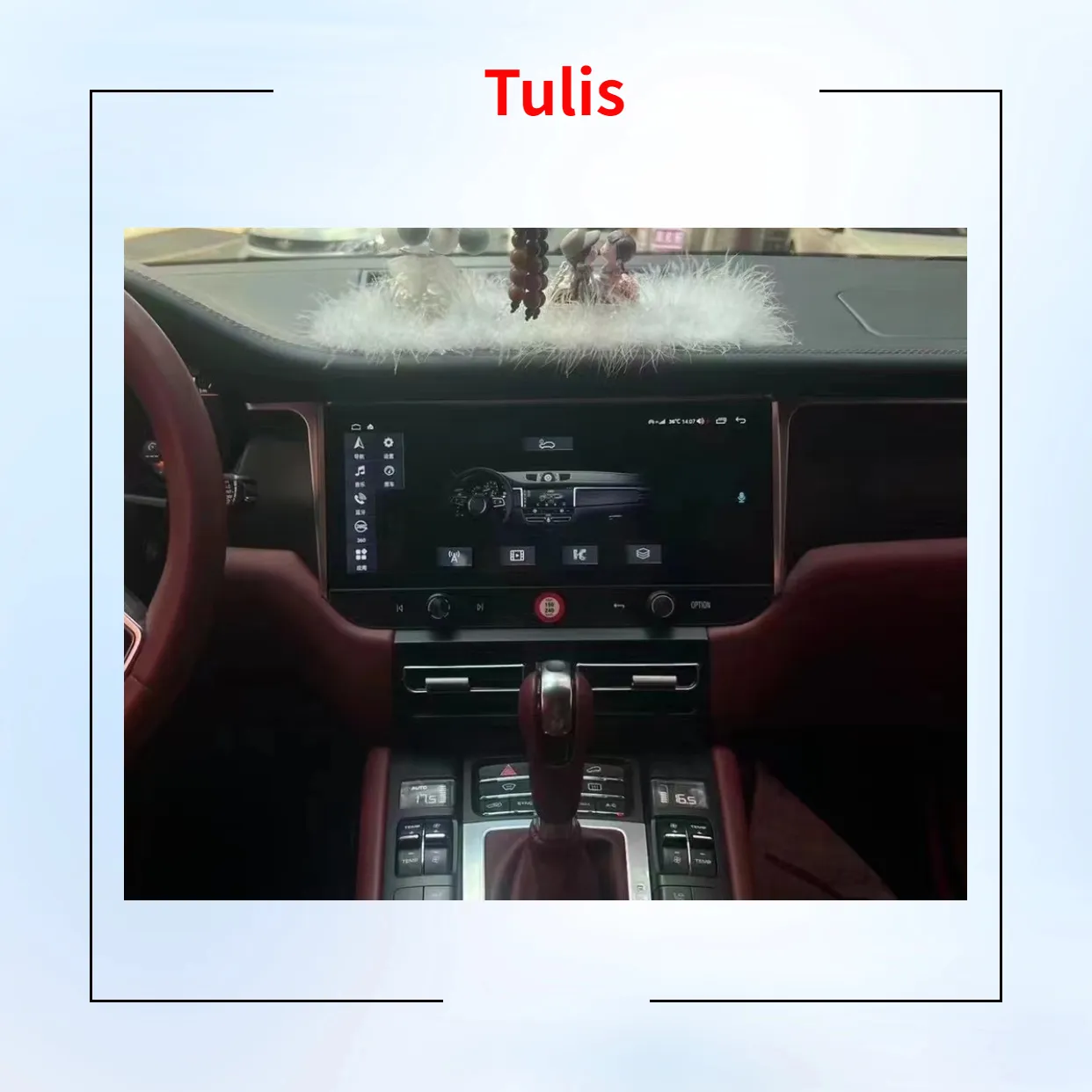 Radio Android 12.3 inci untuk Porsche Macan 2010-2016 Lama ke baru Multimedia otomatis GPS mobil DVD Player Stereo Carplay