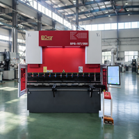 Prensa Plegadora CNC Nanjing BOST 200t, Máquina Automática para Plegado de Chapa Metálica, Procesamiento de Acero, Operación Sincronizada