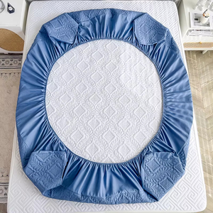 <span class=keywords><strong>Protector</strong></span> de Colchón Impermeable, Sábana Ajustada Gruesa, Almohadilla de Colchón Transpirable y Silenciosa para Camas Twin_Double_Queen_King Size - Product Image 4