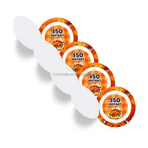 Personnalisation de cartes de loterie à déchirure instantanée avec design gratuit, billets de jeu à gratter sur le thème de Thanksgiving - Product Image 1