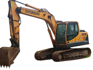 Excavatrices Hyundai 150LC-9T d'occasion, excavatrice sur chenilles de 15 tonnes pour l'exportation, système hydraulique excellent et rentable, godet d'excavatrice - Product Image 5
