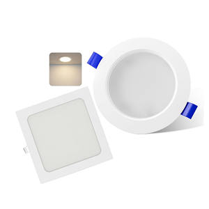 Panel de Luz LED de Superficie de Diseño Único, Ultra Delgado, de Aluminio, IP44, de Alta Luminosidad, 6W 12W 18W 24W 30W - Product Image 1
