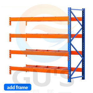 Công nghiệp nặng nhiệm vụ kim loại giá lưu trữ Kệ <span class=keywords><strong>Pallet</strong></span> xếp chồng Hệ thống giá - Product Image 3