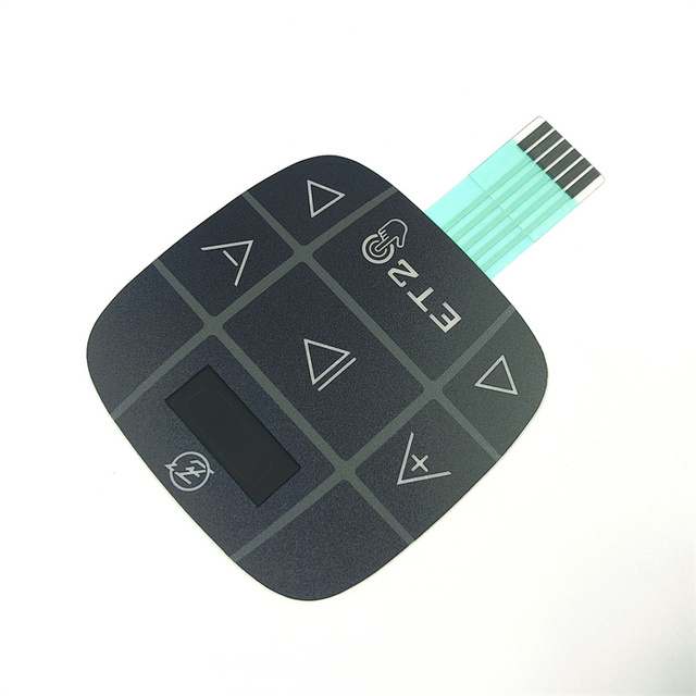 Factory Customized Capacitive Touch Membrane Keyboard for Home Appliances Customized Color Design 5 Million Times Life