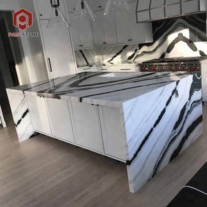 Fornitore cinese lucido controsoffitto della <span class=keywords><strong>cucina</strong></span> panda di <span class=keywords><strong>marmo</strong></span> <span class=keywords><strong>bianco</strong></span> <span class=keywords><strong>con</strong></span> venature nere - Product Image 1