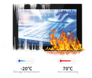 7 <span class=keywords><strong>10.1</strong></span> 13.3 15.6 21.5 inch cảm ứng màn hình IP65 không thấm nước điện dung LCD Bảng điều chỉnh PC nhúng cảm ứng công nghiệp màn hình Màn hình - Product Image 5