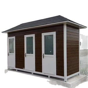 Toilettes portables en panneaux sandwich, modernes et écologiques, pour lieux publics - Product Image 5