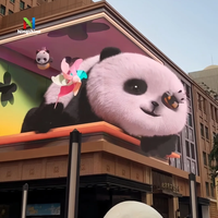 Écran numérique au sol P2.5P3d'affichage à LED d'épissage sans couture pour le fond de publicité de centre commercial de mariage