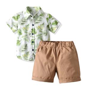 Costumes d'été à imprimé dessin animé 4 pièces, vêtements pour bébés garçons, robes pour garçons de 3 ans, KBLS-010 - Product Image 3
