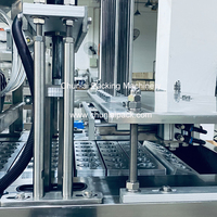 Machine automatique de remplissage et de scellage de coupelles de communion, en acier inoxydable, avec contrôle PLC, pour jus de raisin/vin en papier/feuille d'aluminium