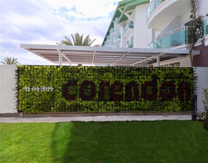 Mur végétal vertical, panneaux de culture hydroponique en plastique carrés, système modulaire de plantation pour mur vert - Product Image 5