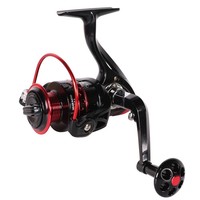 Moulinet Spinning Métal Haute Vitesse 12 KG avec Ratio de Transmission 5.2:1 pour Lancer à Longue Distance, Pêche en Mer, Pêche à la Leurre, Pêche en Roche, Pêche en Radeau