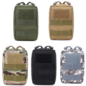 Sac de taille tactique portable pour hommes et femmes, sports de plein air, escalade, imperméable, accessoire MOLLE, fermeture éclair, téléphone, cyclisme - Product Image 6