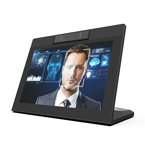 10.1inch L Shape Touch Screen Customer Feedback Evaluator Bank Restaurant Ordering Desktop Android Tablet