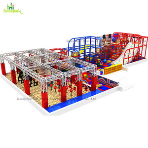 Parque Infantil Ninja Warrior para Niños, Parque Infantil Interior Ninja Parcour - Product Image 2
