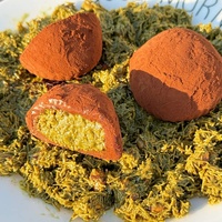Polvo de Cacao y Chocolate Estilo Coreano de Henan con Pasta de Pistacho y Mermelada, 225g, 8 Meses de Duración, Almacenamiento en Frío