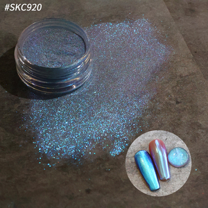 Pigmento Camaleón Azul, <span class=keywords><strong>Polvo</strong></span> <span class=keywords><strong>de</strong></span> Mica Cosmético Suelto para Sombras <span class=keywords><strong>de</strong></span> Ojos, Efecto Duocromo, Brillo Vegano, <span class=keywords><strong>Polvo</strong></span> <span class=keywords><strong>de</strong></span> <span class=keywords><strong>Hadas</strong></span> Aurora Camaleón - Product Image 3