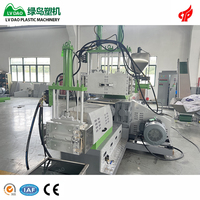 Nouvelle machine de recyclage du plastique à vis unique Lvdao pour le granulage et la pelletisation de PET PP PE ABS PC PS
