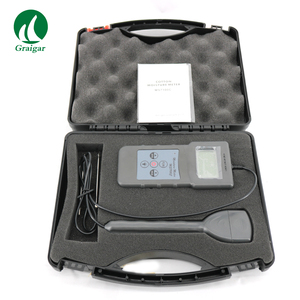 เครื่องวัดความชื้นในก้อนฝ้ายดิจิตอล MS7100C เครื่องทดสอบความชื้นในเส้นใยฝ้าย 7%-40% - Product Image 5