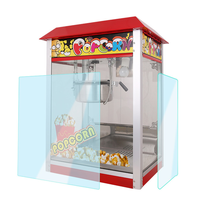 Machine à popcorn électrique robuste, directement de l'usine, machine à popcorn industrielle, équipement de collation commercial, fabrication de popcorn