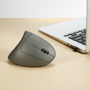 เม้าส์คีย์บอร์ดออปติคอลไร้สายขนาด2.4กิกะเฮิร์ตซ์ชาร์จได้แนวตั้ง6ปุ่มดีไซน์การเล่นเกมแบบเงียบสำหรับพีซี/คอมพิวเตอร์ - Product Image 3