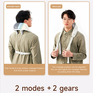 Masajeador en forma de mano de cuello DARIUS Shiatsu inalámbrico masajeador de cuello y hombros con calefacción eléctrica para aliviar el dolor muscular - Product Image 3