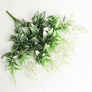 Guirlande de feuilles artificielles de <span class=keywords><strong>chèvrefeuille</strong></span> verte ZZ pour <span class=keywords><strong>d</strong></span>écoration murale, idéale pour les cérémonies de mariage et les salles de banquet - Product Image 5