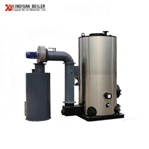 מחולל קיטור אנכי קטן לשימוש תעשייתי, בעל צינורות אש, בלחץ נמוך, אוטומטי, המופעל על ידי פחם, עץ וביומסה, בעל בטיחות גבוהה - Product Image 4