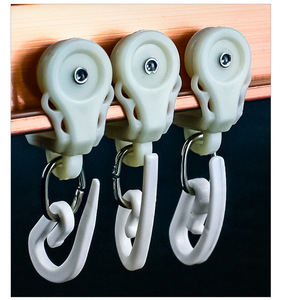 Ganchos para Cortinas Blancos de 27 mm, 28 mm, 33 mm, Plástico Ajustable, Clip para Cortinas, Gancho para Cinta de Cortina - Product Image 6